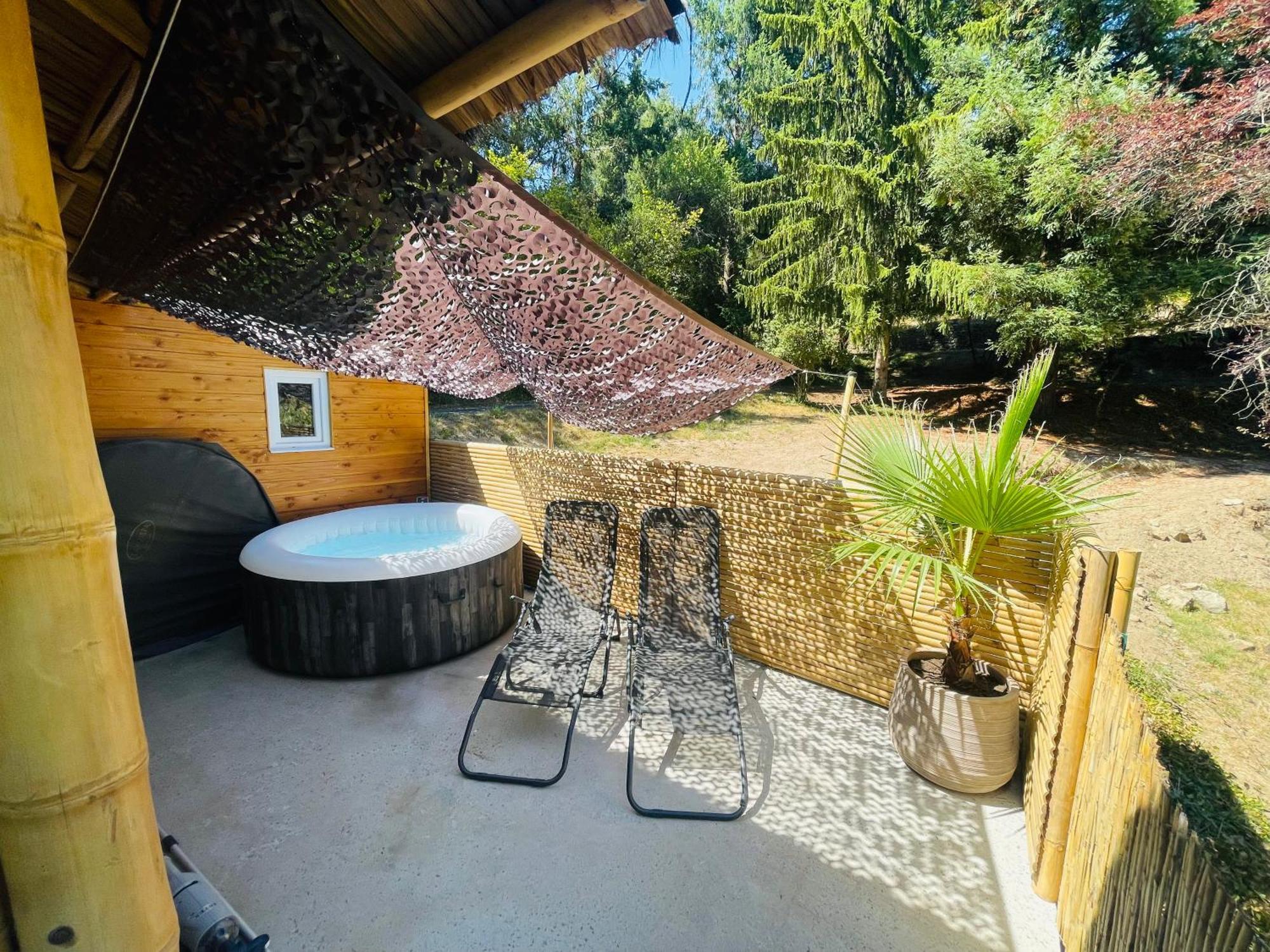 Suite Bambou Bien-Etre A Bali - Le Soleil Des Cevennes Saint-Jean-du-Gard Exterior foto